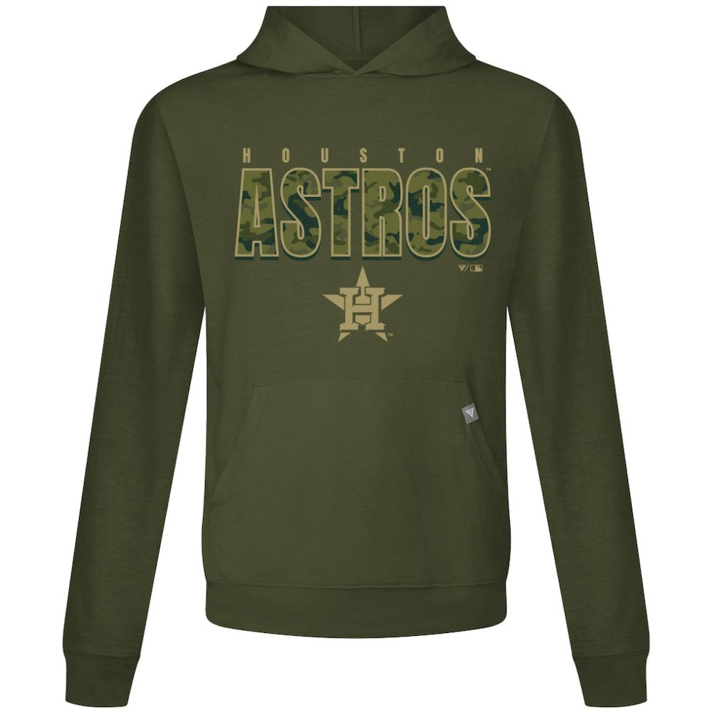 Houston Astros Levelwear Relay Protect Pullover Hoodie - Green - MLB Discount
