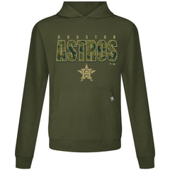 Houston Astros Levelwear Relay Protect Pullover Hoodie - Green - MLB Discount