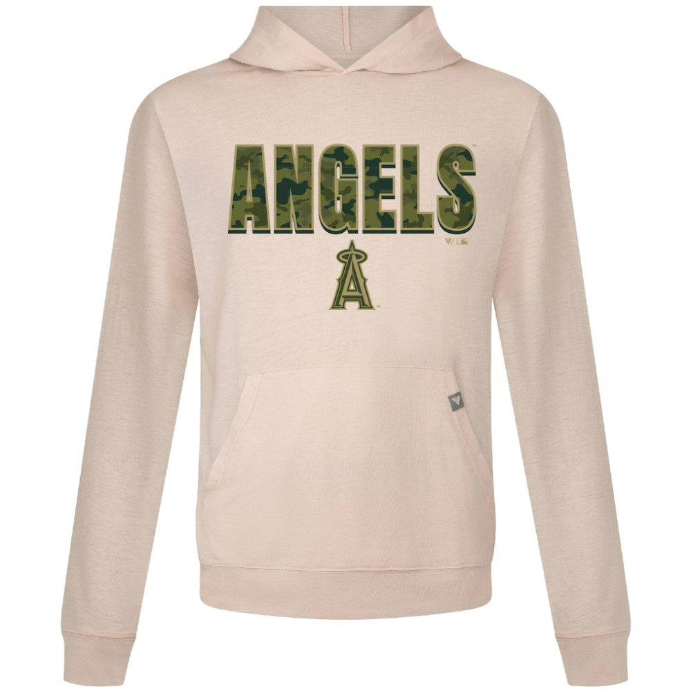 Los Angeles Angels Levelwear Relay Protect Pullover Hoodie - Khaki - MLB Discount