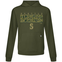 Seattle Mariners Levelwear Relay Protect Pullover Hoodie - Green - MLB on Sale