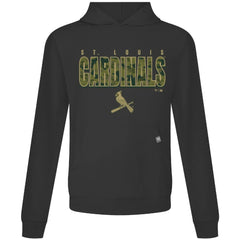 St. Louis Cardinals Levelwear Relay Protect Pullover Hoodie - Black - MLB Discount