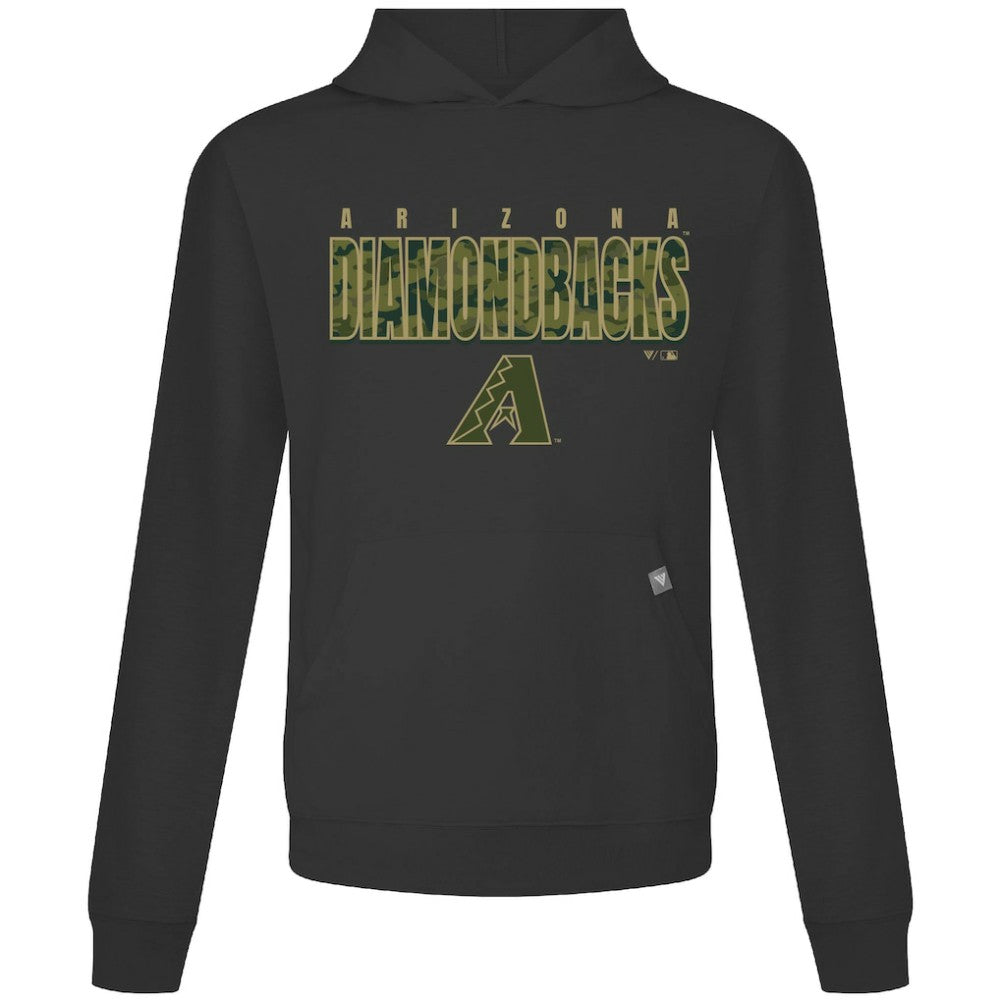 Arizona Diamondbacks Levelwear Relay Protect Pullover Hoodie - Black - MLB Discount
