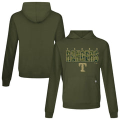 Texas Rangers Levelwear Relay Protect Pullover Hoodie - Green - MLB Discount