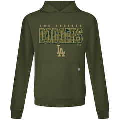 Los Angeles Dodgers Levelwear Relay Protect Pullover Hoodie - Green - MLB Discount