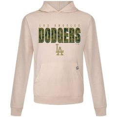 Los Angeles Dodgers Levelwear Relay Protect Pullover Hoodie - Khaki - MLB Lifestyle