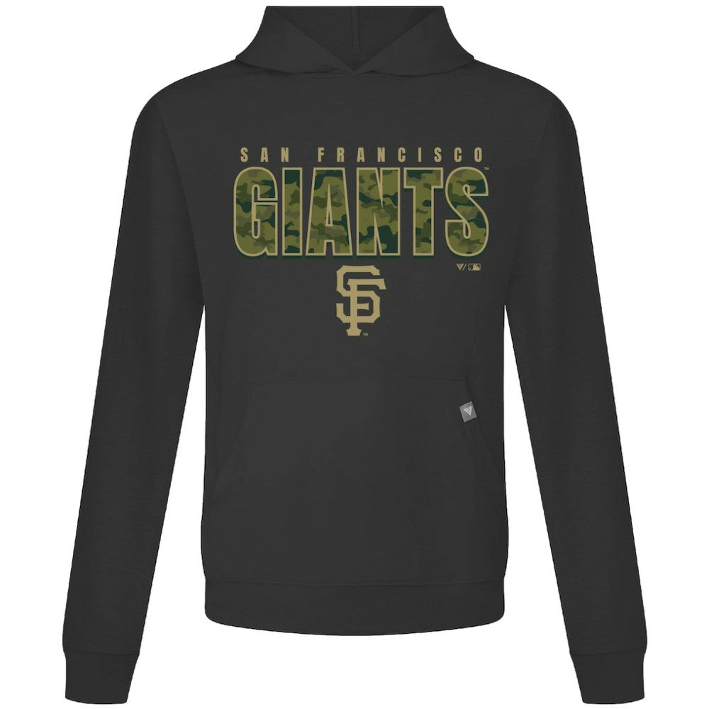San Francisco Giants Levelwear Relay Protect Pullover Hoodie - Black - MLB Discount