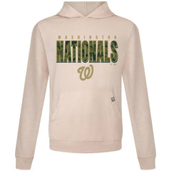 Washington Nationals Levelwear Relay Protect Pullover Hoodie - Khaki - MLB Online