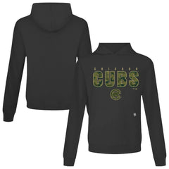Chicago Cubs Levelwear Relay Protect Pullover Hoodie - Black - MLB Online