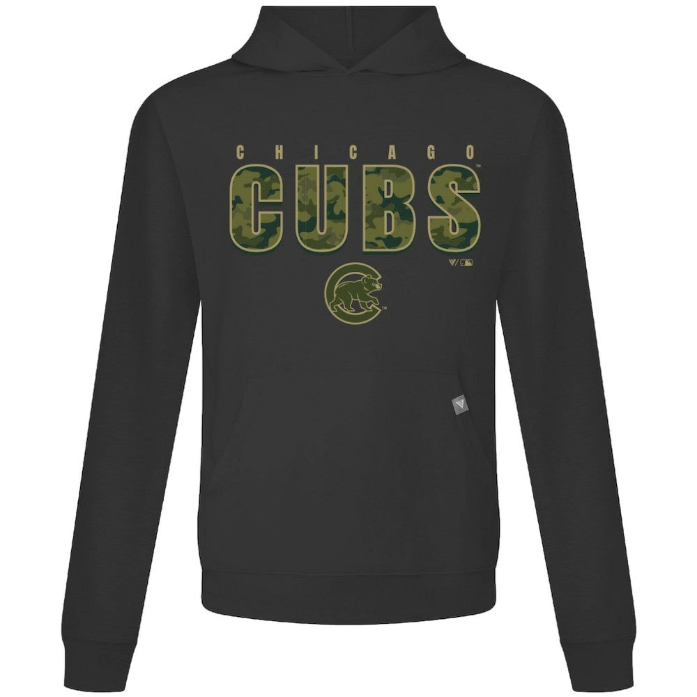 Chicago Cubs Levelwear Relay Protect Pullover Hoodie - Black - MLB Online