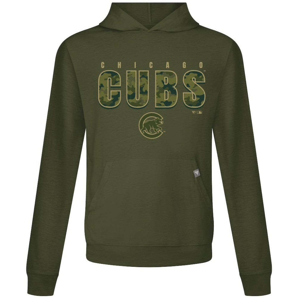 Chicago Cubs Levelwear Relay Protect Pullover Hoodie - Green - MLB Sale