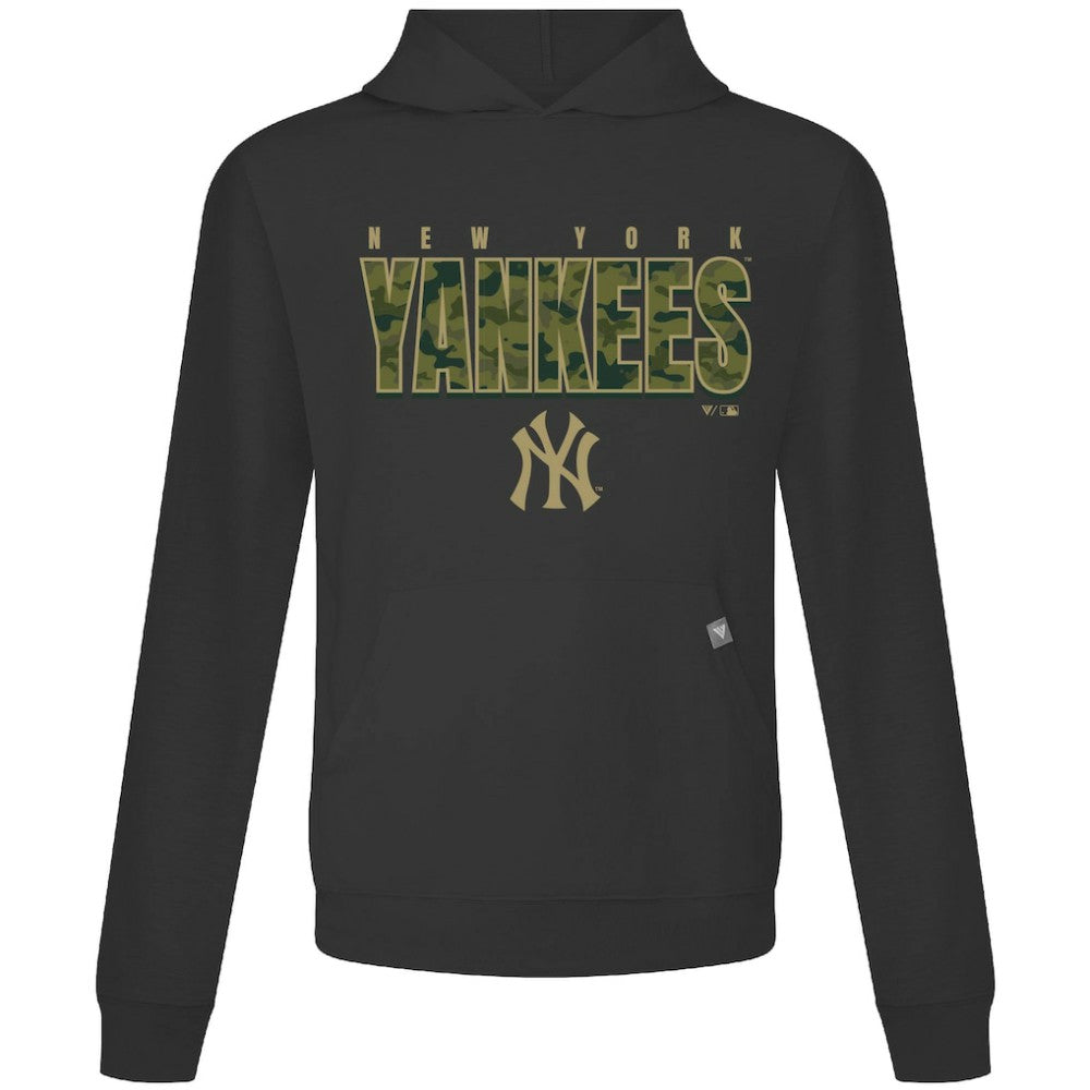 New York Yankees Levelwear Relay Protect Pullover Hoodie - Black - MLB Sale