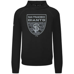 San Francisco Giants Levelwear Mandate Buckler Tri-Blend Pullover Hoodie - Black - MLB on Sale