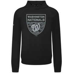 Washington Nationals Levelwear Mandate Buckler Tri-Blend Pullover Hoodie - Black - MLB Discount