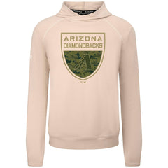 Arizona Diamondbacks Levelwear Mandate Buckler Tri-Blend Pullover Hoodie - Khaki - MLB on Sale