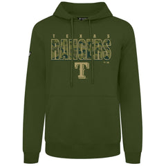Texas Rangers Levelwear Podium Protect Pullover Hoodie - Green - MLB Online