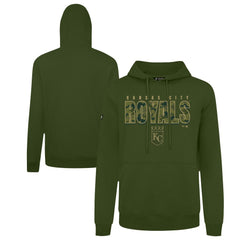 Kansas City Royals Levelwear Podium Protect Pullover Hoodie - Green - MLB Sale