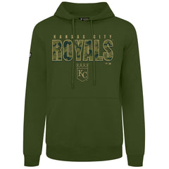 Kansas City Royals Levelwear Podium Protect Pullover Hoodie - Green - MLB Sale