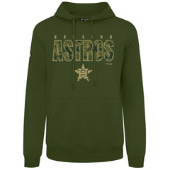 Houston Astros Levelwear Podium Protect Pullover Hoodie - Green - MLB Sale