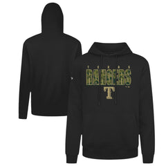 Texas Rangers Levelwear Podium Protect Pullover Hoodie - Black - MLB on Sale