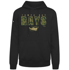Tampa Bay Rays Levelwear Podium Protect Pullover Hoodie - Black - MLB Online