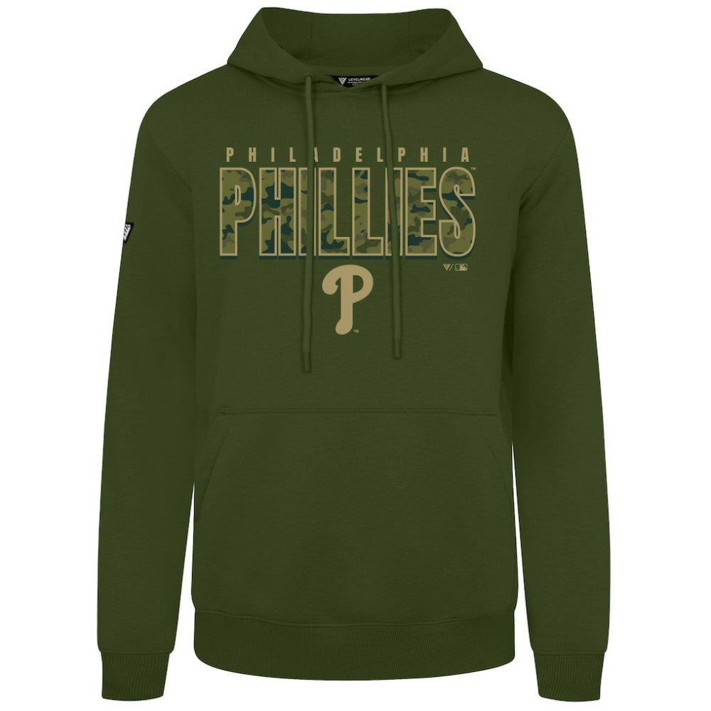 Philadelphia Phillies Levelwear Podium Protect Pullover Hoodie - Green - MLB Online