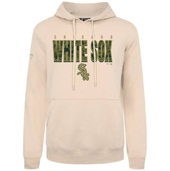 Chicago White Sox Levelwear Podium Protect Pullover Hoodie - Khaki - MLB on Sale