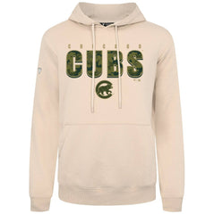 Chicago Cubs Levelwear Podium Protect Pullover Hoodie - Khaki - MLB Online