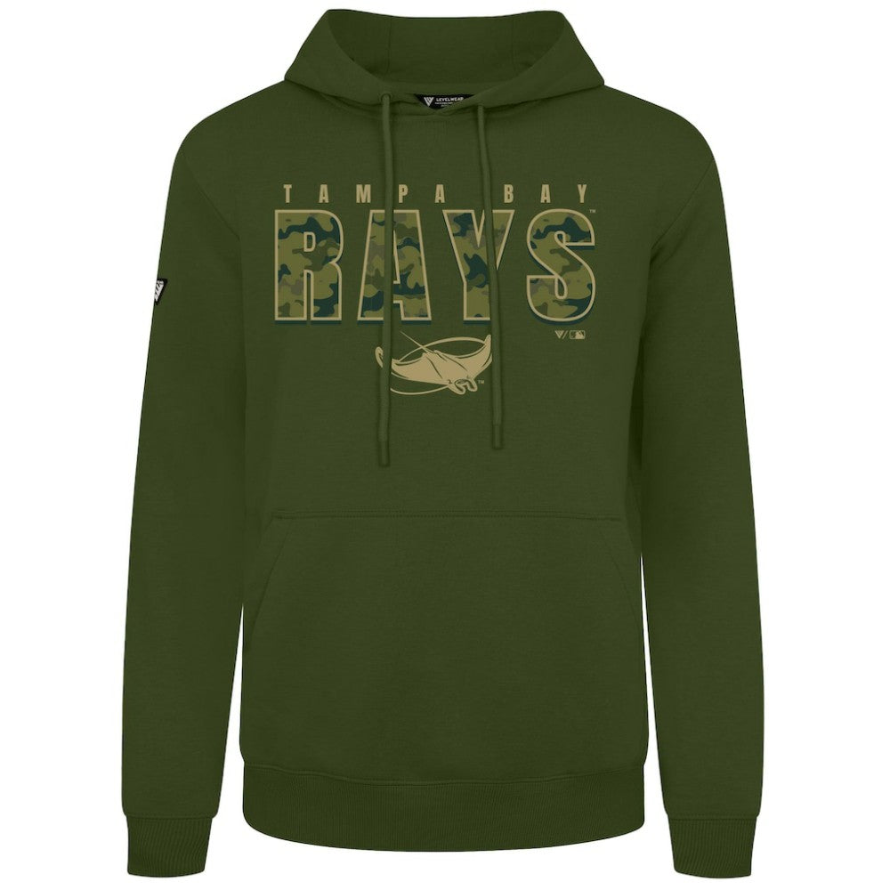 Tampa Bay Rays Levelwear Podium Protect Pullover Hoodie - Green - MLB on Sale