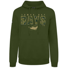 Tampa Bay Rays Levelwear Podium Protect Pullover Hoodie - Green - MLB on Sale