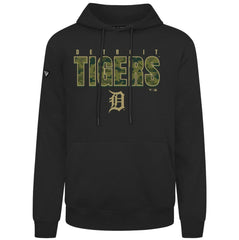 Detroit Tigers Levelwear Podium Protect Pullover Hoodie - Black - MLB on Sale