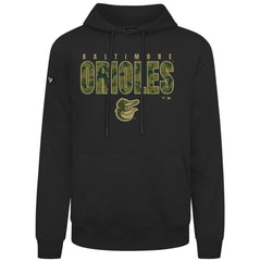 Baltimore Orioles Levelwear Podium Protect Pullover Hoodie - Black - MLB Online