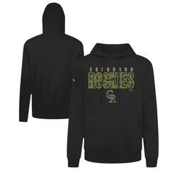Colorado Rockies Levelwear Podium Protect Pullover Hoodie - Black - MLB Online