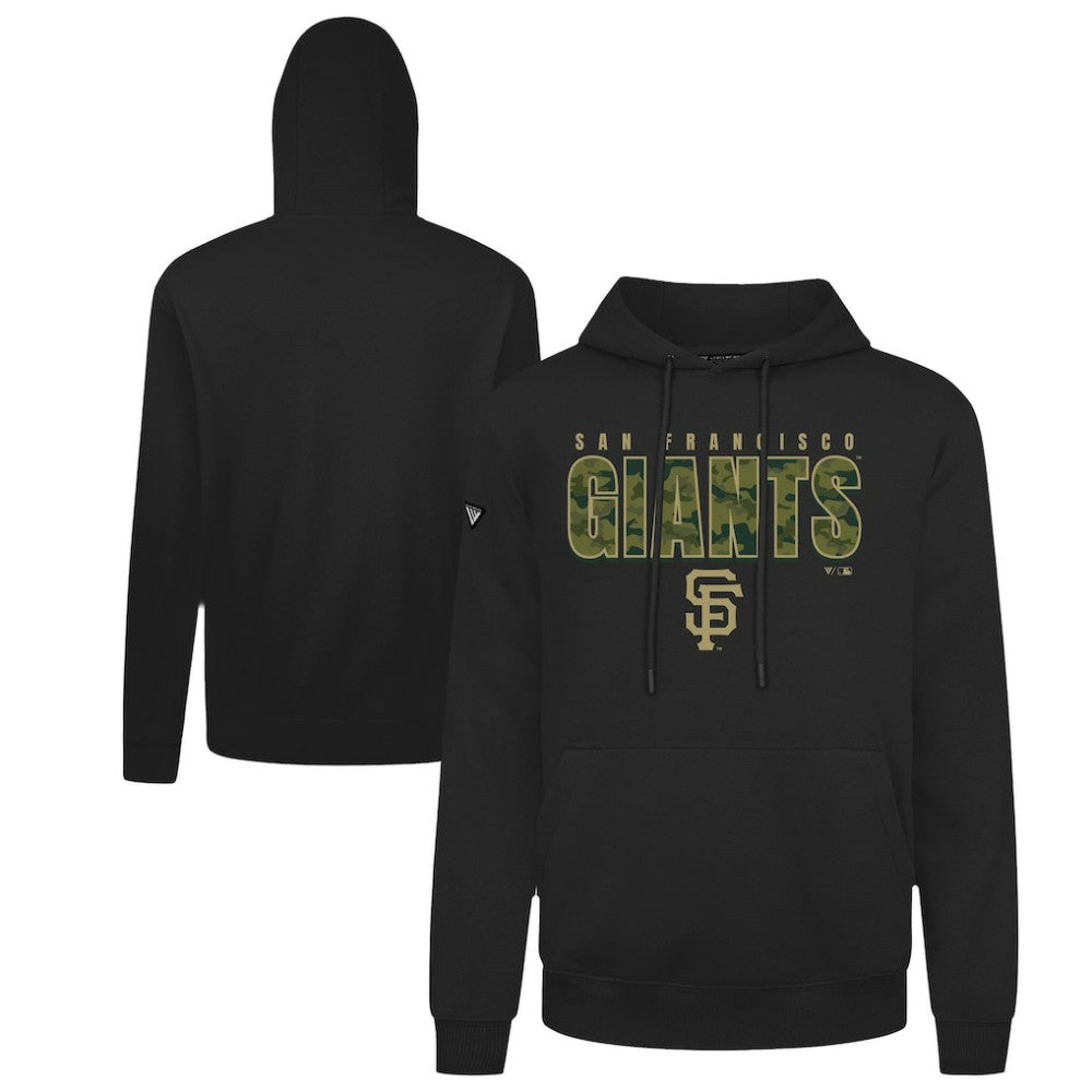 San Francisco Giants Levelwear Podium Protect Pullover Hoodie - Black - MLB Sale
