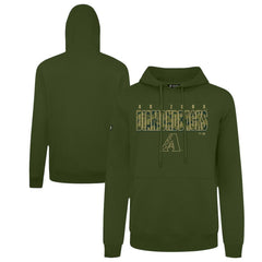 Arizona Diamondbacks Levelwear Podium Protect Pullover Hoodie - Green - MLB Sale