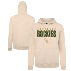 Colorado Rockies Levelwear Podium Protect Pullover Hoodie - Khaki - MLB Online