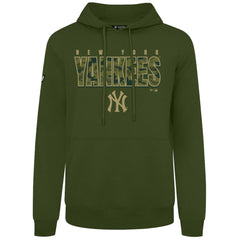 New York Yankees Levelwear Podium Protect Pullover Hoodie - Green - MLB Online