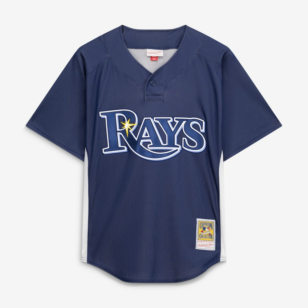 Evan Longoria Tampa Bay Rays Mitchell & Ness Authentic Batting Practice Jersey - Navy - Mitchell & Ness Online