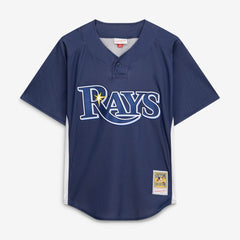 Evan Longoria Tampa Bay Rays Mitchell & Ness Authentic Batting Practice Jersey - Navy - Mitchell & Ness Online