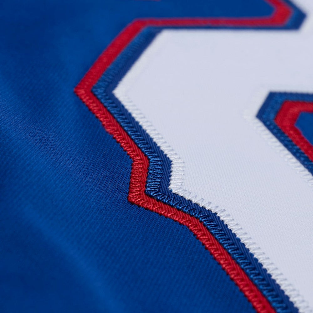 Adrian Beltre Texas Rangers Mitchell & Ness Cooperstown Mesh Batting Practice Button-Up Jersey - Royal - Mitchell & Ness Online