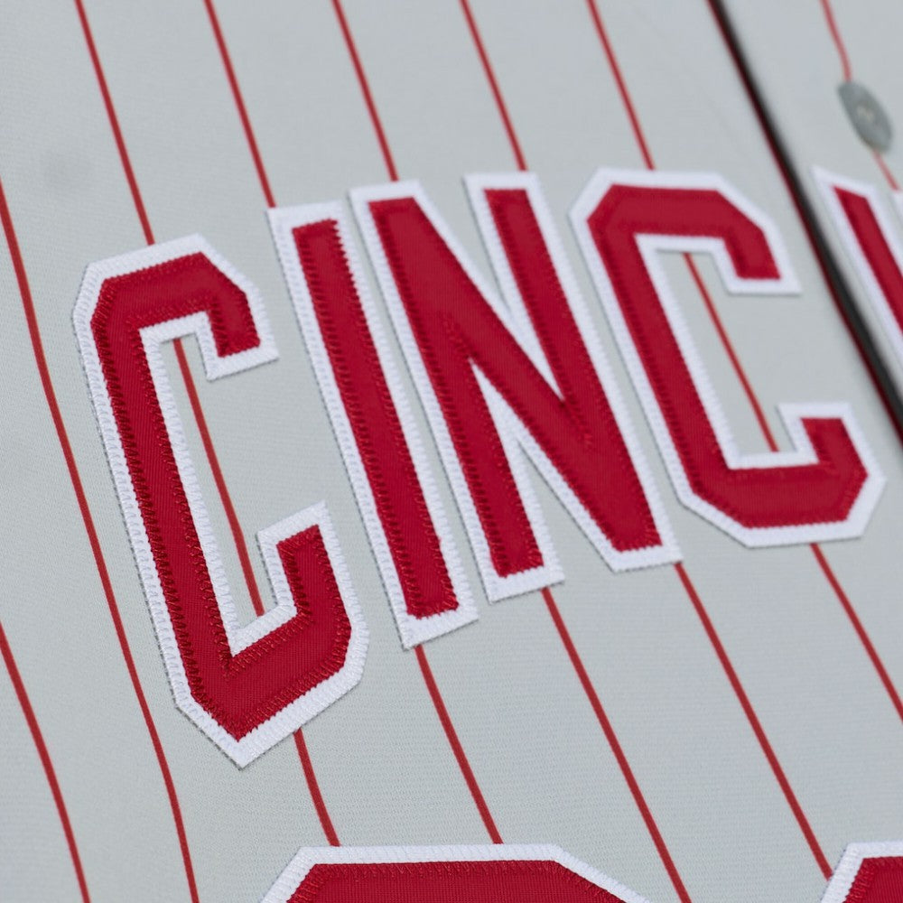 Deion Sanders Cincinnati Reds Mitchell & Ness 1997 Authentic Jersey - Gray - Mitchell & Ness Discount
