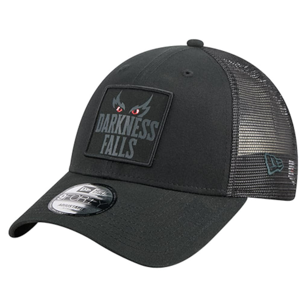 Baltimore Ravens New Era Darkness Falls 9FORTY Adjustable Hat Black