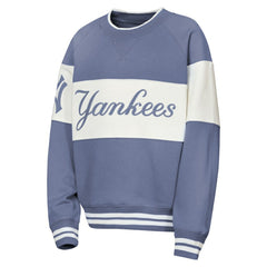 New York Yankees Outerstuff Youth Ultimate Pastels On Base Sweatshirt - Blue - MLB Online