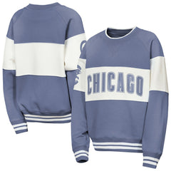 Chicago Cubs Outerstuff Youth Ultimate Pastels On Base Sweatshirt - Blue - MLB Online