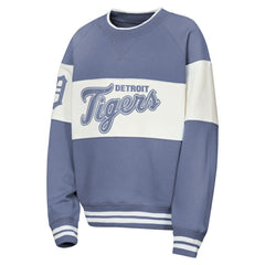 Detroit Tigers Outerstuff Youth Ultimate Pastels On Base Sweatshirt - Blue - MLB on Sale
