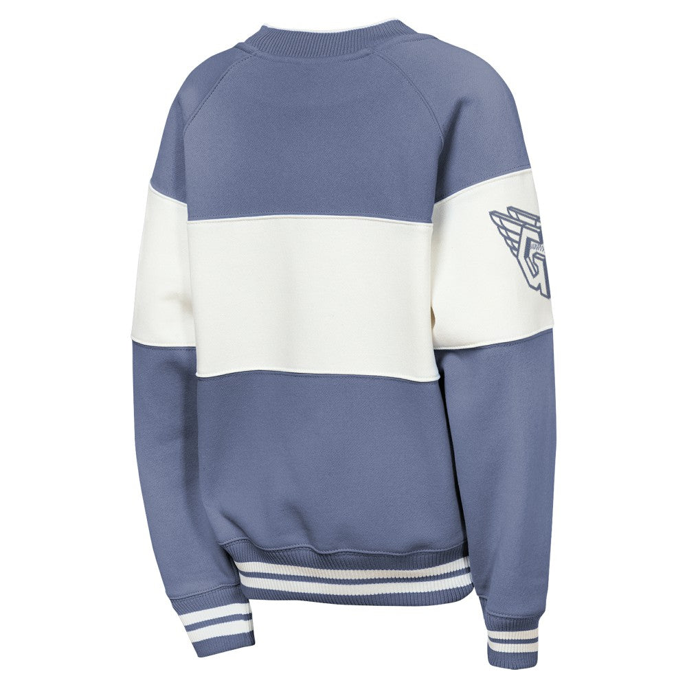 Cleveland Guardians Outerstuff Youth Ultimate Pastels On Base Sweatshirt - Blue - MLB Sale