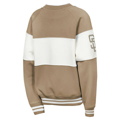 San Diego Padres Outerstuff Youth Ultimate Pastels On Base Sweatshirt - Brown - MLB on Sale