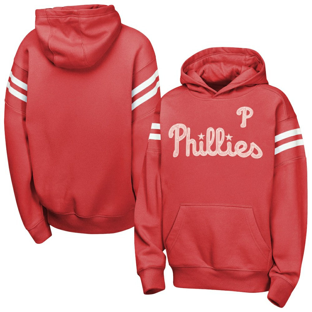 Philadelphia Phillies Outerstuff Youth Welcome Team Hoodie - Red - MLB Sale