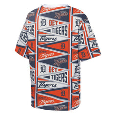 Detroit Tigers Outerstuff Youth All-Over Pennant T-Shirt - Orange - MLB Discount