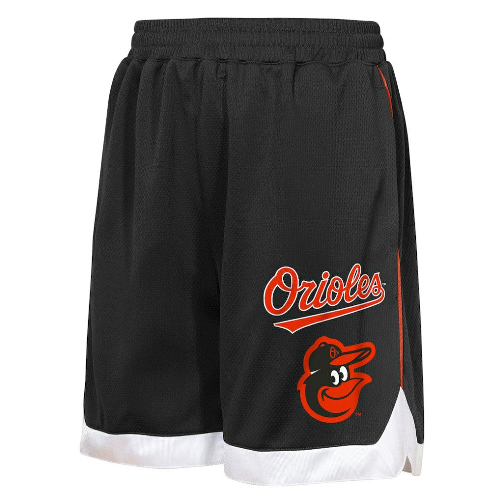 Baltimore Orioles Outerstuff Youth Big League All Star Fashion Shorts - Black - MLB Lifestyle