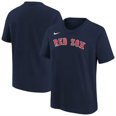 Boston Red Sox Nike Youth Wordmark T-Shirt - Athletic Navy - Nike on Sale